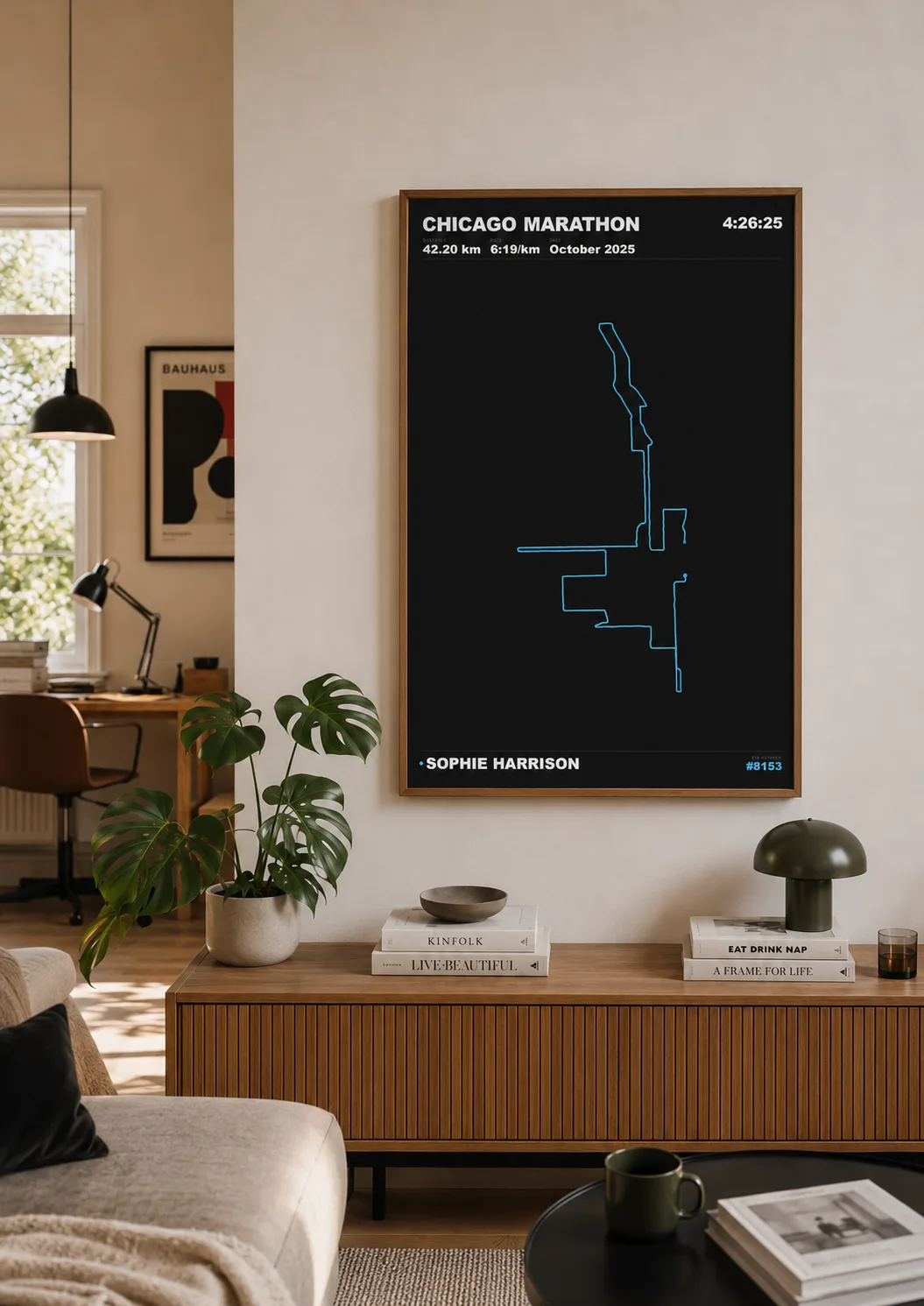 Poster Chicago Marathon 1
