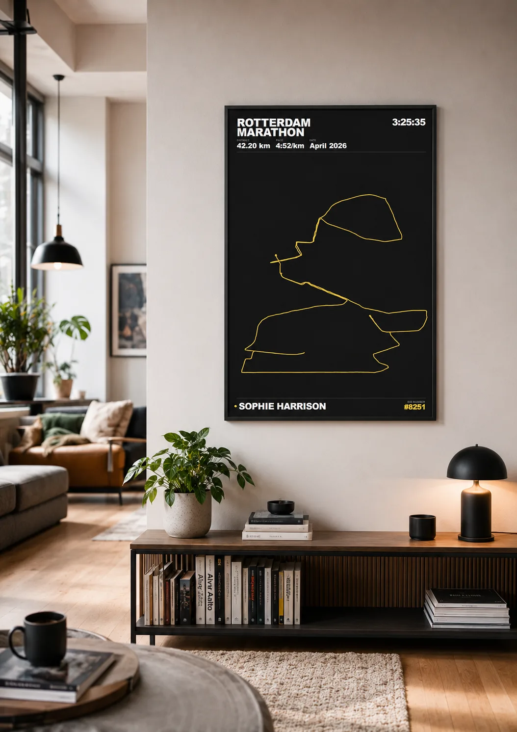 Poster Rotterdam Marathon 1